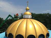 church dome restoration