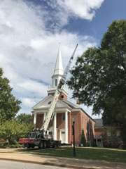 church steeple repair arkansas