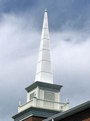church steeple roofing repair