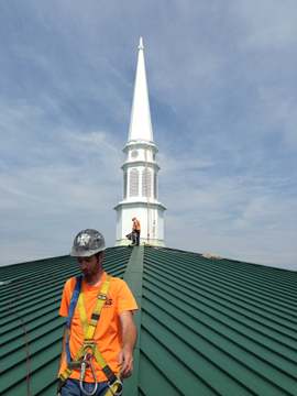 steeple cleaning